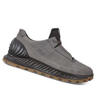 Men's Ecco Exostrike Hiking & Trail Grey | USA 566LIS